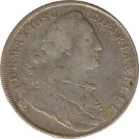 Bayern Konventionstaler 1777 (Punkt) Maximilian Joseph...