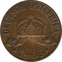 Deutsch-Ostafrika 1/2 Heller 1905 J