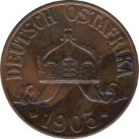 Deutsch-Ostafrika 1 Heller 1905 A*
