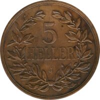 Deutsch-Ostafrika 5 Heller 1908 J*