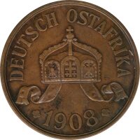 Deutsch-Ostafrika 5 Heller 1908 J*