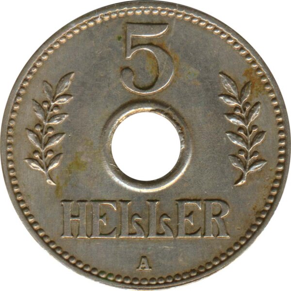 Deutsch-Ostafrika 5 Heller 1913 A*