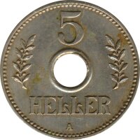 Deutsch-Ostafrika 5 Heller 1913 A*