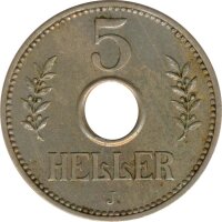 Deutsch-Ostafrika 5 Heller 1913 J*