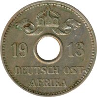 Deutsch-Ostafrika 5 Heller 1913 J*