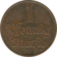 Freie Stadt Danzig 1 Pfennig 1929*