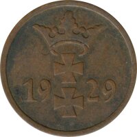 Freie Stadt Danzig 1 Pfennig 1929*