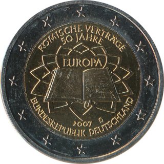 Deutschland 2 Euro 2007 - Römische Verträge ( D )*