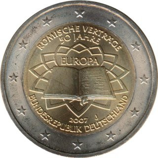 Deutschland 2 Euro 2007 - R�mische Vertr�ge ( J )*