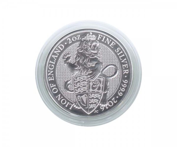 M&uuml;nzenkapseln &Oslash; 39mm f&uuml;r 2 Oz Silber 10er Pack