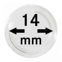 M&uuml;nzenkapseln Lindner 14 mm 10er Pack