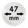 M&uuml;nzenkapseln Lindner 47 mm 10er Pack