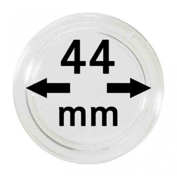 Münzenkapseln Lindner 44 mm 10er Pack