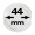 Münzenkapseln Lindner 44 mm 10er Pack