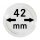 Münzenkapseln Lindner 42 mm 10er Pack