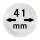 Münzenkapseln Lindner 41 mm 10er Pack