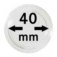 Münzenkapseln Lindner 40 mm 10er Pack