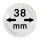 Münzenkapseln Lindner 38 mm 10er Pack