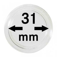 M&uuml;nzenkapseln Lindner 31 mm 10er Pack