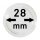 Münzenkapseln Lindner 28 mm 10er Pack