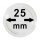 Münzenkapseln Lindner 25 mm 10er Pack