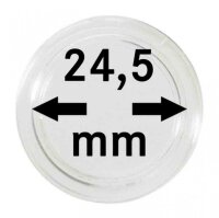 M&uuml;nzenkapseln Lindner 24,5 mm 10er Pack