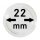Münzenkapseln Lindner 22 mm 10er Pack