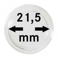 M&uuml;nzenkapseln Lindner 21,5 mm 10er Pack
