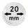 M&uuml;nzenkapseln Lindner 20 mm 10er Pack