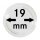 M&uuml;nzenkapseln Lindner 19 mm 10er Pack