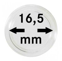 M&uuml;nzenkapseln Lindner 16,5 mm 10er Pack