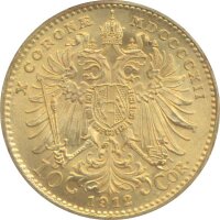 &Ouml;sterreich - 10 Kronen 1912 Gold