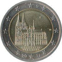 Deutschland 2 Euro 2011 - K&ouml;lner Dom ( F )*