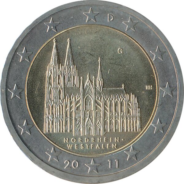 Deutschland 2 Euro 2011 - K&ouml;lner Dom ( G )*