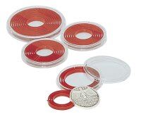 M&uuml;nzenbox-Kapsel mit Inlett klein 46 mm