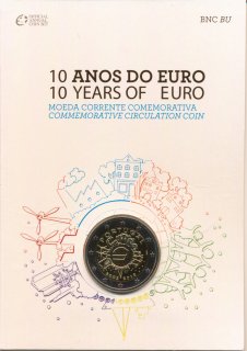 Portugal 2 Euro 2012 - Einf�hrung Euro-Bargeld in Coincard*