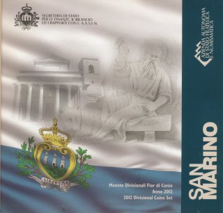 San Marino KMS 2012 stgl. im Folder*