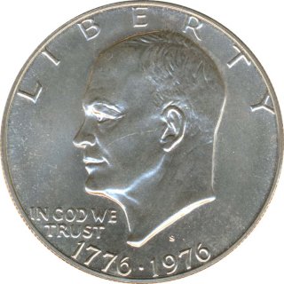 USA 1 Dollar 1976 S 200 Jahre Unabhngigkeit stgl. Silber*