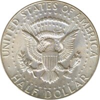USA Half Dollar 1969 D John F. Kennedy Silber*