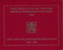 Vatikan 2 Euro 2004 75 Jahre Vatikanstaat im Folder*