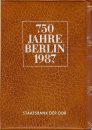 DDR Satz aus 4x 5 Mark 1987 A 750 Jahre Berlin...