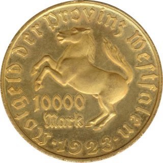 Westfalen 10.000 Mark 1923 Freiherr vom Stein*