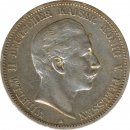Preussen 5 Mark 1895 A Wilhelm II Silber*
