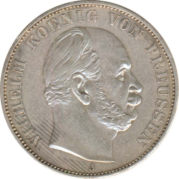 Preussen Siegestaler 1871 Wilhelm I Silber*