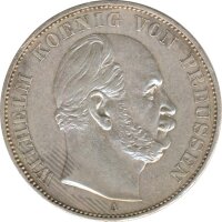 Preussen Siegestaler 1871 Wilhelm I Silber*