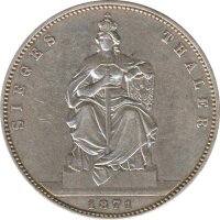 Preussen Siegestaler 1871 Wilhelm I Silber*