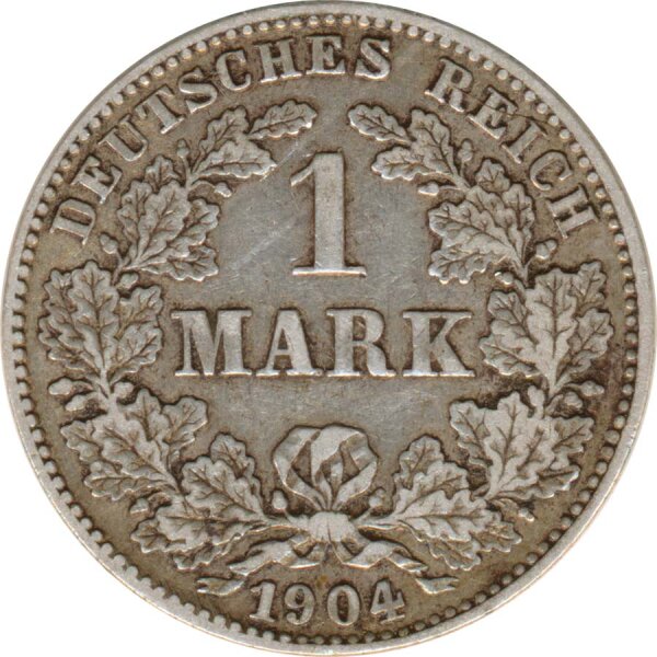 Deutsches Reich 1 Mark 1904 J Silber*