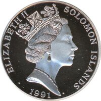 Solomon Islands 10 Dollars 1991 PP Olympiade 1992 in...