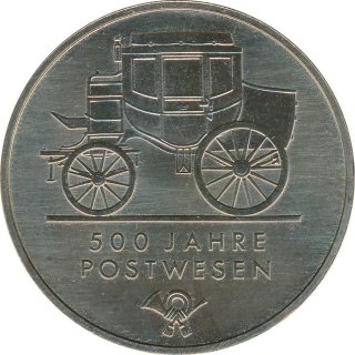DDR 5 Mark 1990 A 500 Jahre Postwesen*