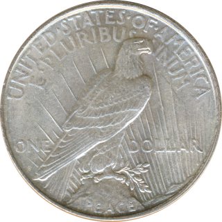 USA 1 Dollar 1923 D Peace Type Silber*